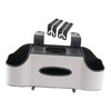 F Fityle Hanging Car Headrest Organizer with Tissue Box and
