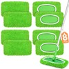 8 Pack Reusable Mop Pads Compatible with Swiffer Sweeper, Dry