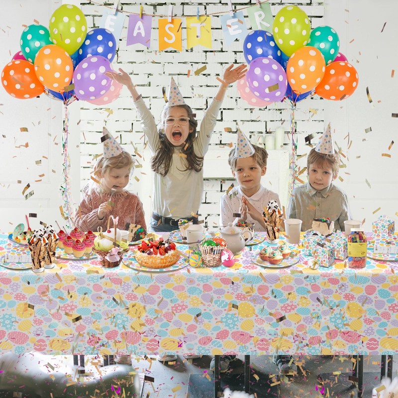 BFB Easter Paper Plates 23cm, Pack of 50 Dinner Plates