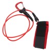 Freediving Lanyard Leash Diving Safety Rope Cable with Wristband Carabiner
