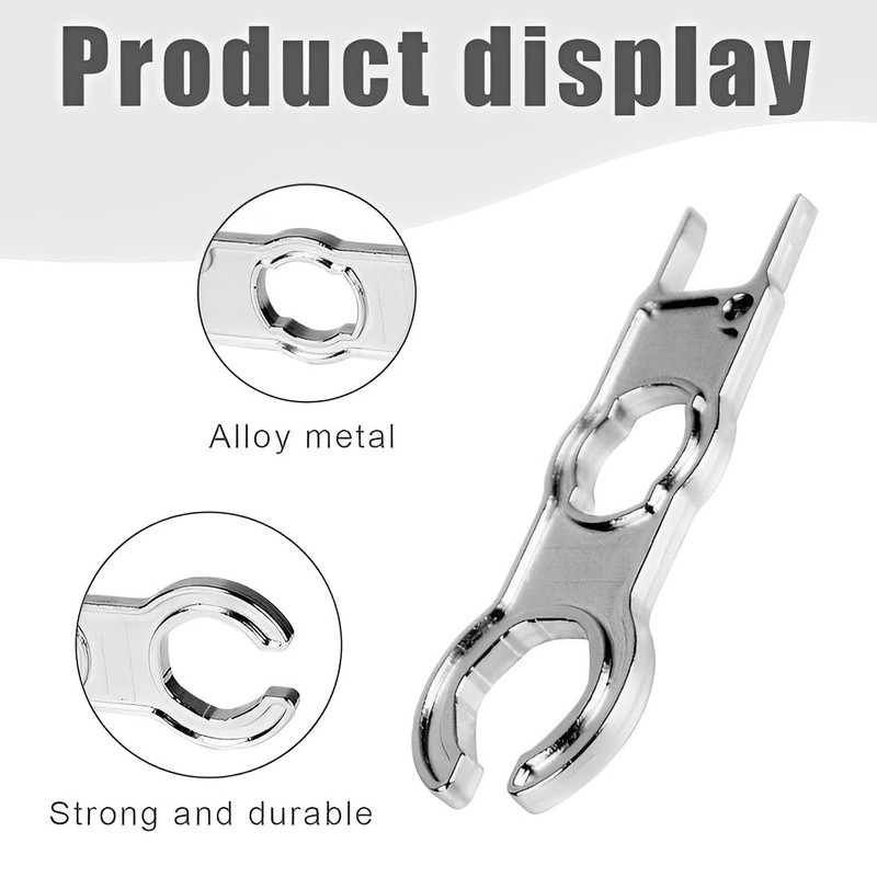 SGERUFZ Set of 2 key tensioners set, aluminium tool, spanner