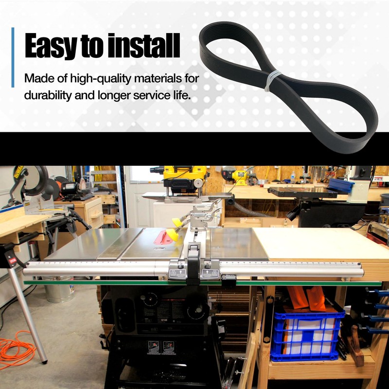 5140085-55 Drive Belt Replacement Fit for Porter Cable Table Saw