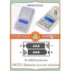 Pocket Mini Digital Kitchen Scales Jewellery Electronic Herbs - 0.01g