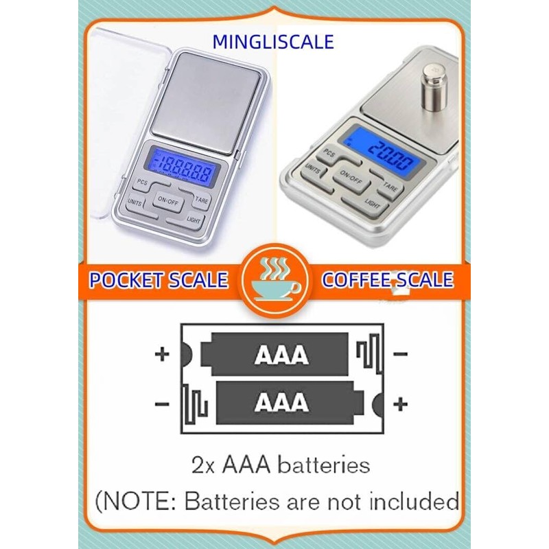 Pocket Mini Digital Kitchen Scales Jewellery Electronic Herbs - 0.01g