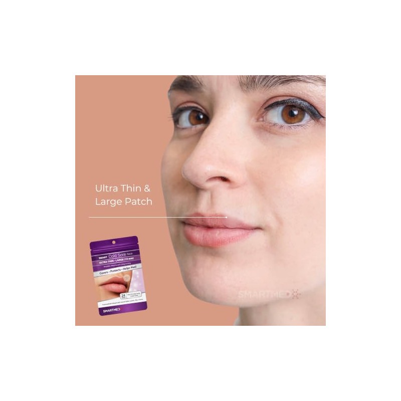 Smartmed Parche Tratamiento Olor Frío Duo Grande Ultra Fino 15mm