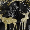 Mnsruu Christmas Tablecloths, Christmas Reindeer Decorative Table Cloth for Circular