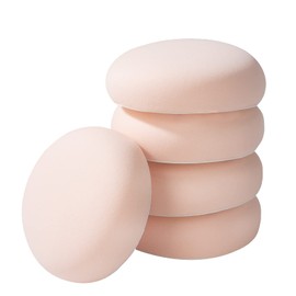 Sponge Air Cushion Powder Puff Pack of 5 Soft Face Sponge Powder Puff with Band, Washable Wet and Dry Makeup for BB Cream Liquid Foundation Foundation Loose Powder