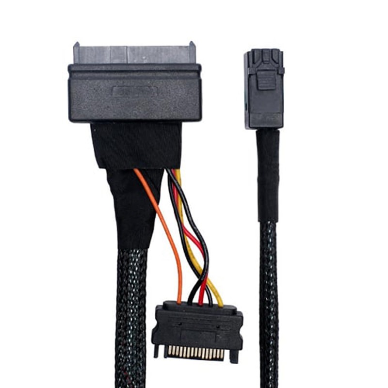 DiliVing 𝐃𝐢𝐋𝐢𝐧𝐤𝐞𝐫 𝐌𝐢𝐧𝐢𝐒𝐀𝐒-𝐇𝐃 to 𝐔.𝟐 𝐍𝐕𝐌𝐞 SSD,𝐒𝐅𝐅-𝟖𝟔𝟒𝟑 𝐭𝐨 𝐒𝐅𝐅-𝟖𝟔𝟑𝟗 Cable,75CM