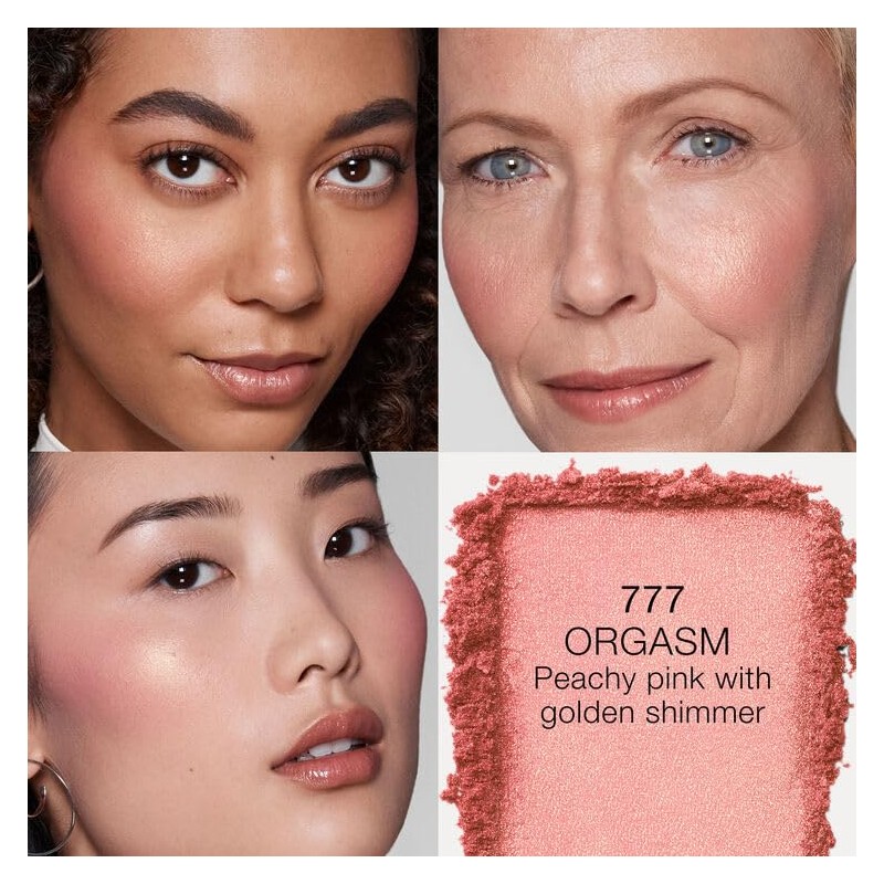 NARS Brush N / 777 Orgasm / Peach Pink &
