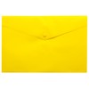 eco-eco A5 50% Recycled Clear Snap Button Plastic Document Wallet