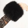 2021 New Arrival Fox Fur-like Sleeve Set - Clothing Accessory Light Gray + Free Size 10ea