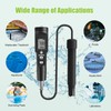 GISNPA Dissolved Oxygen Meter with ATC, 0-40.00 mg/L Measurement Range,