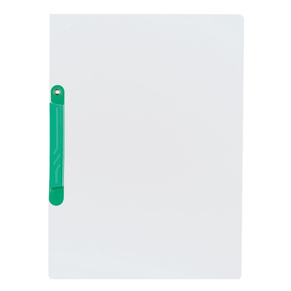 Kokuyo clip file i-zi-kurippu korore- A4 20 Sheets Accommodate Green