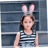 SAFIGLE Plush Rabbit Ear Headband Lovely Hair Accessories for Costume
