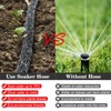 Soaker Hose 50 FT Pro for Garden Beds 1/2 Inch