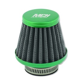 MCHMFG Motorcycle Air Filter 38mm for SSR 110cc 125cc Coolster CRF Dirt Pit Bike GY6 50cc Scooter Moped QMB139 Engine Parts (Green)
