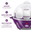 Elite Gourmet Easy Electric 7 Egg Capacity Cooker, Poacher, Omelet