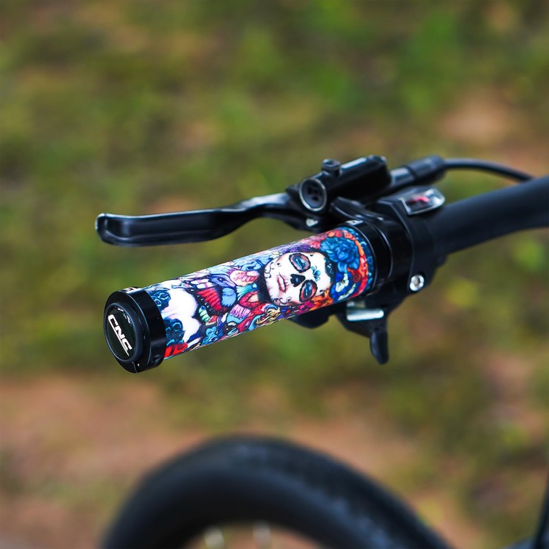 CHOOEE Mountain Bike Handlebar with Double Lock On Clamp，Bicycle grips