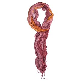 Ted and Jack - Watercolor Crinkle Scarf (Rose)