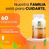 All Nature Vitamina D3 5000 Ui 60 Capsulas Sabor Sin