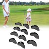 11PCS Golf Club Head Covers Neoprene Numbered Golf Club Head