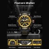 Lige Luxury Mens Watch Quartz Diver Sport Digital Analog 5ATM
