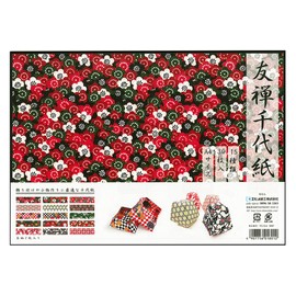 Ehime Shiko Yuzen Chiyogami A4 Size, 30 Sheets YUA4-30P