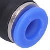 50Pcs Pneumatic Reducing Connector Straight Push in Reducer Fittings for