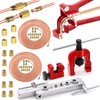 3/16 Inch+1/4 Inch Brake Line Flaring Tools kit Include Copper-Plated