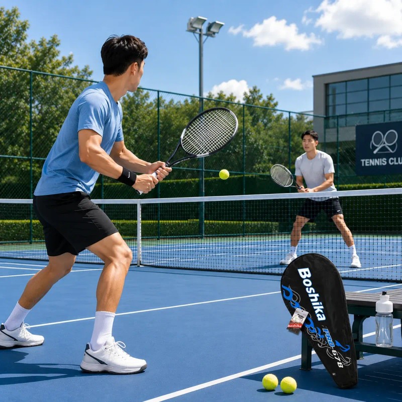 Set De Tenis Adulto Duo 1 Raquetas + 2 Pelotas