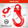 Miolle Synthetic Winch Line Cable Rope for ATV, UTV, Snow