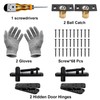 Hidden Door Hinge, Pivot Hinge - 570LBS Load-Bearing Heavy Duty