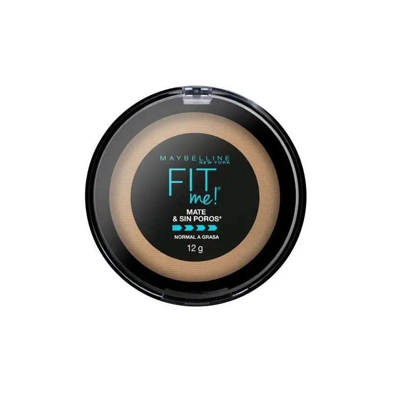 Polvo Fit Me! Mate & Sin Poros Maybelline 12g Color