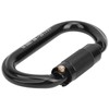 Hilitand OXAD02 Aluminum O Shaped Carabiner with Safety Ring, Breaking