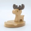 Creative Mobile Phone Toma Back With Coin Beech Wood Lazy