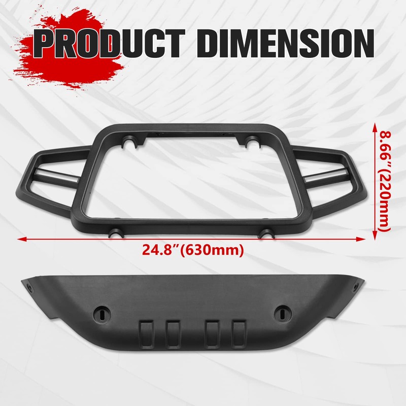 A & UTV PRO Front Bumper Guard for Can Am