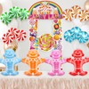 18 Pcs Candyland Party Decorations, Candys Theme Photo Prop