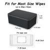 Wipes Dispenser, Wipe Holder for Baby & Adult, Seposeve Refillable