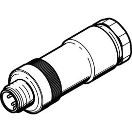 Festo 570956 Plug, Model NECU-S-M12G4-D-IS