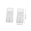 Mipcase 20 Sets Transparent Lock Hinge Clear Gate Lock Hasp