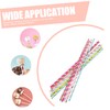 COLLBATH Marshmallow Cones Cotton Candy Sticks Lollipop Sticks Cotton Candy
