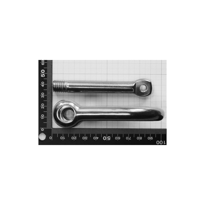Stainless Steel Shackle Wide Shape Diameter 12 mm A4 AISI