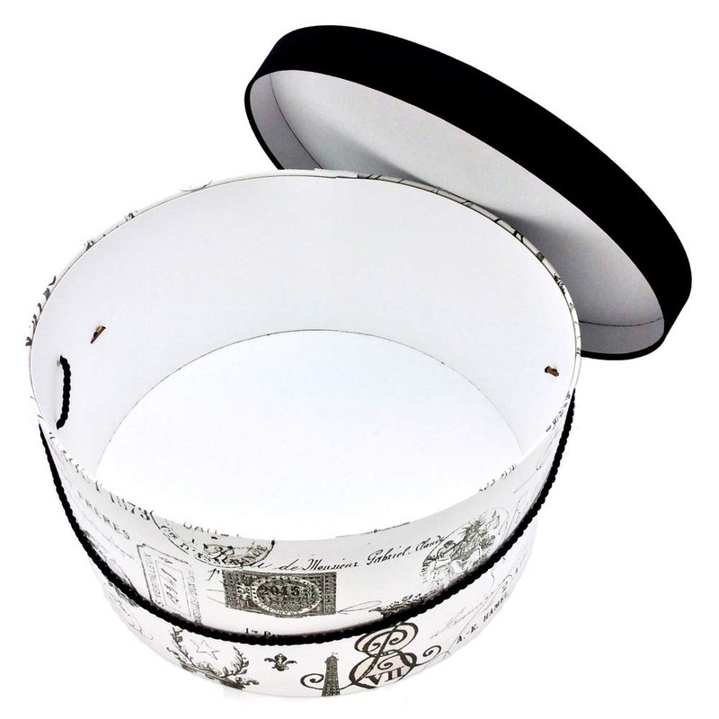 Sarah's Hat Boxes Classic Paris Hat Box – 11" x