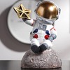 Resin Astronaut Figurine Astronaut Statue Astronaut Sculpture Crafts Figurine Outer