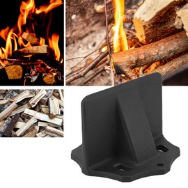 Luocute Firewood Kindle Splitter, Quick Wood Wedge Splitter Heavy Duty Splitting Tool Small Firewood Kindling Splitter, Carbon Steel Manual Log Splitter for Small Fireplace Wood Stove