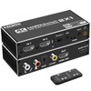 HDMI Audio Separator, Optical Digital 4K@60Hz, HDMI Switcher, 2 in