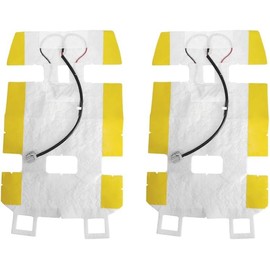 Zieichy 2pcs FB5Z-14D696-A Driver Seat Bottom Heat Pad， Replacement Seat Cushion Heater Compatible with Ford Explorer 2016-2019