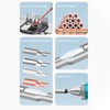3 Piece Soldering Iron Tips Set Straight Curved Small Blade