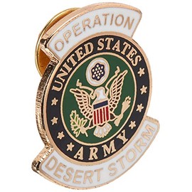 EagleEmblems P62975 PIN-DEST.Storm,Army,Logo (1-1/16'')