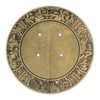 Hardware Philosophy Brass Blessings for Long Life Cabinet Face Plate